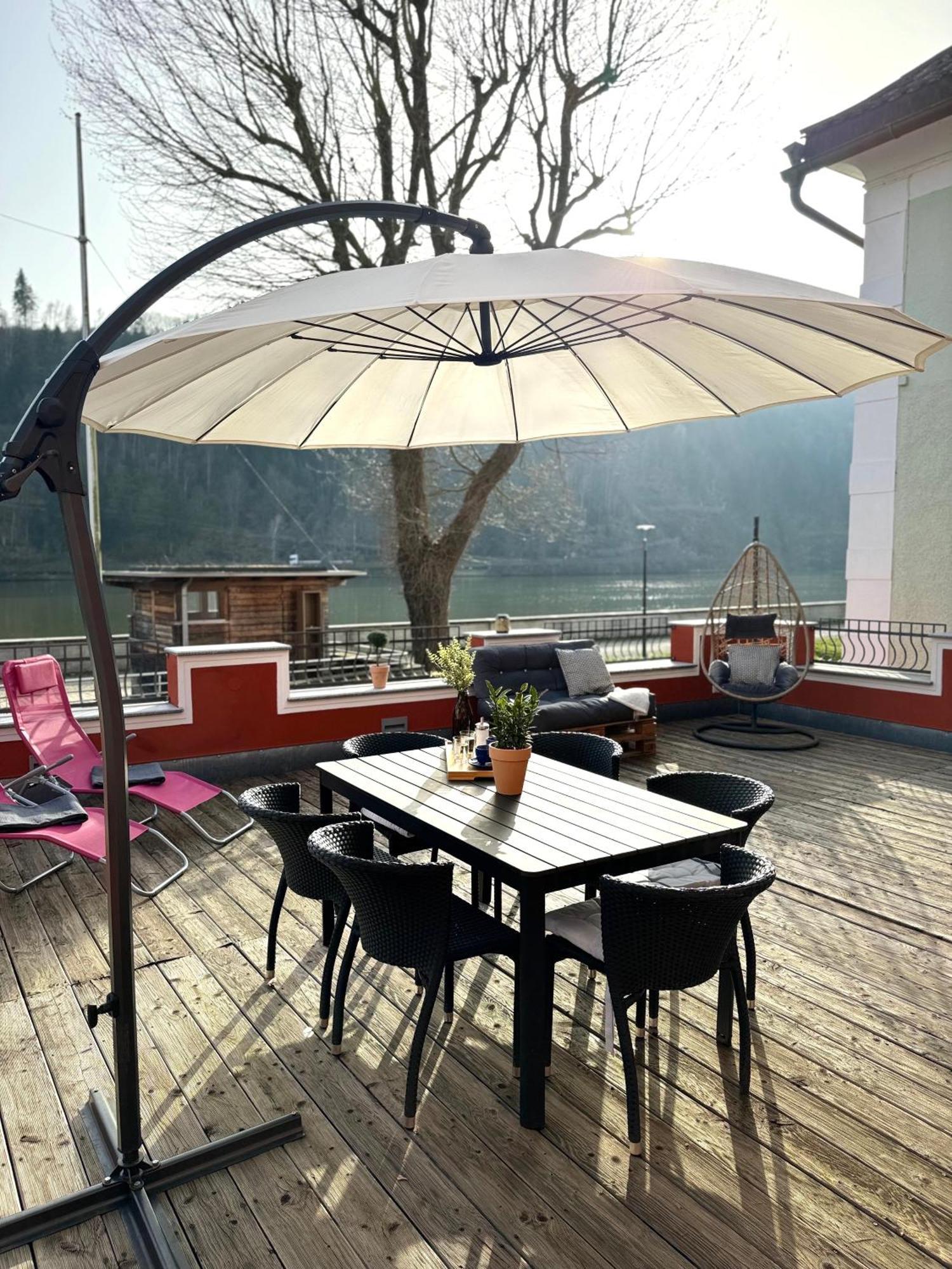 Terrassenwohnung Mit Donaublick Obernzell ภายนอก รูปภาพ